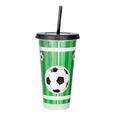 Vaso de plástico 650 ml con popote Venti FUT002