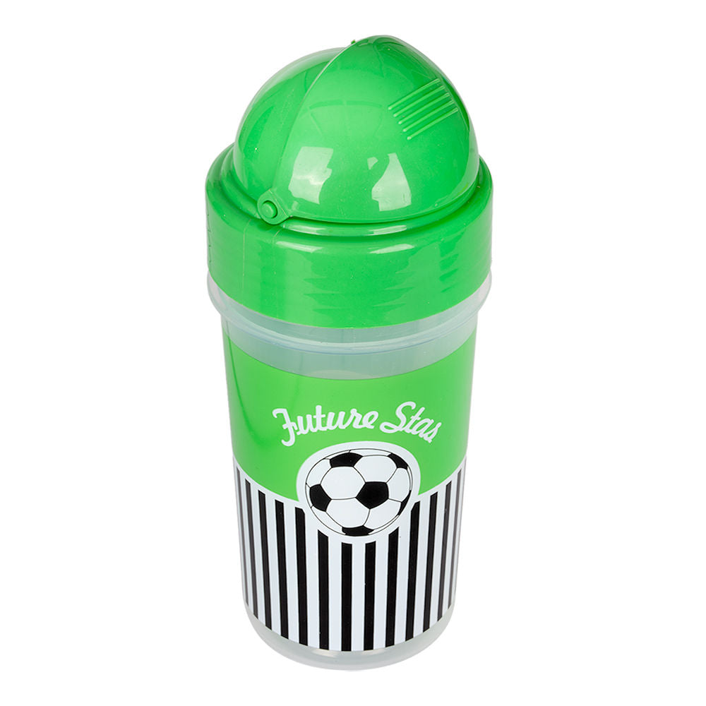 Lunch box con vaso de plástico y silicón 300 ml y 270 ml FUT005