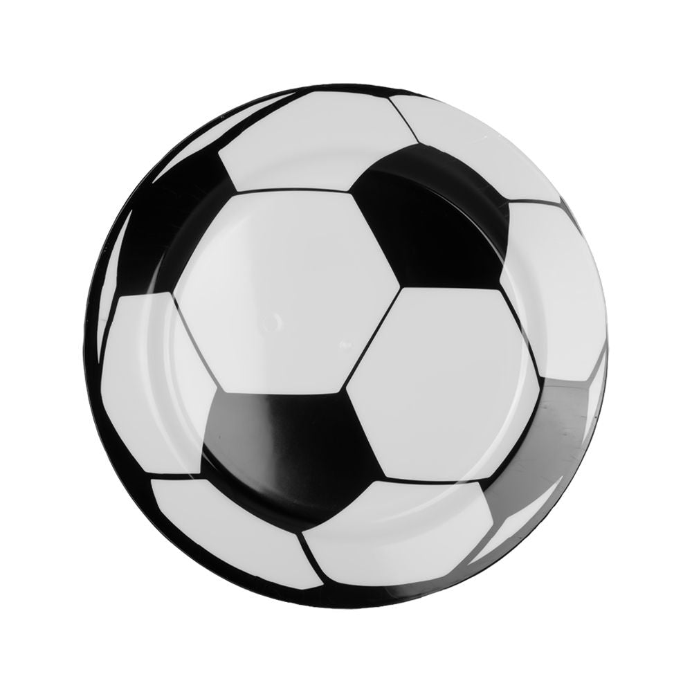 Juego de 4 platos de plástico medianos FUT007