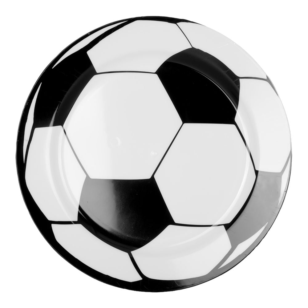 Juego de 4 platos de plástico grandes FUT008