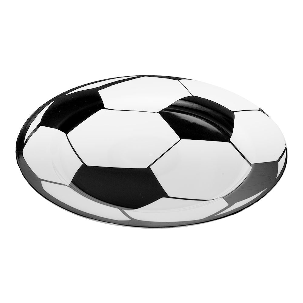 Juego de 4 platos de plástico grandes FUT008