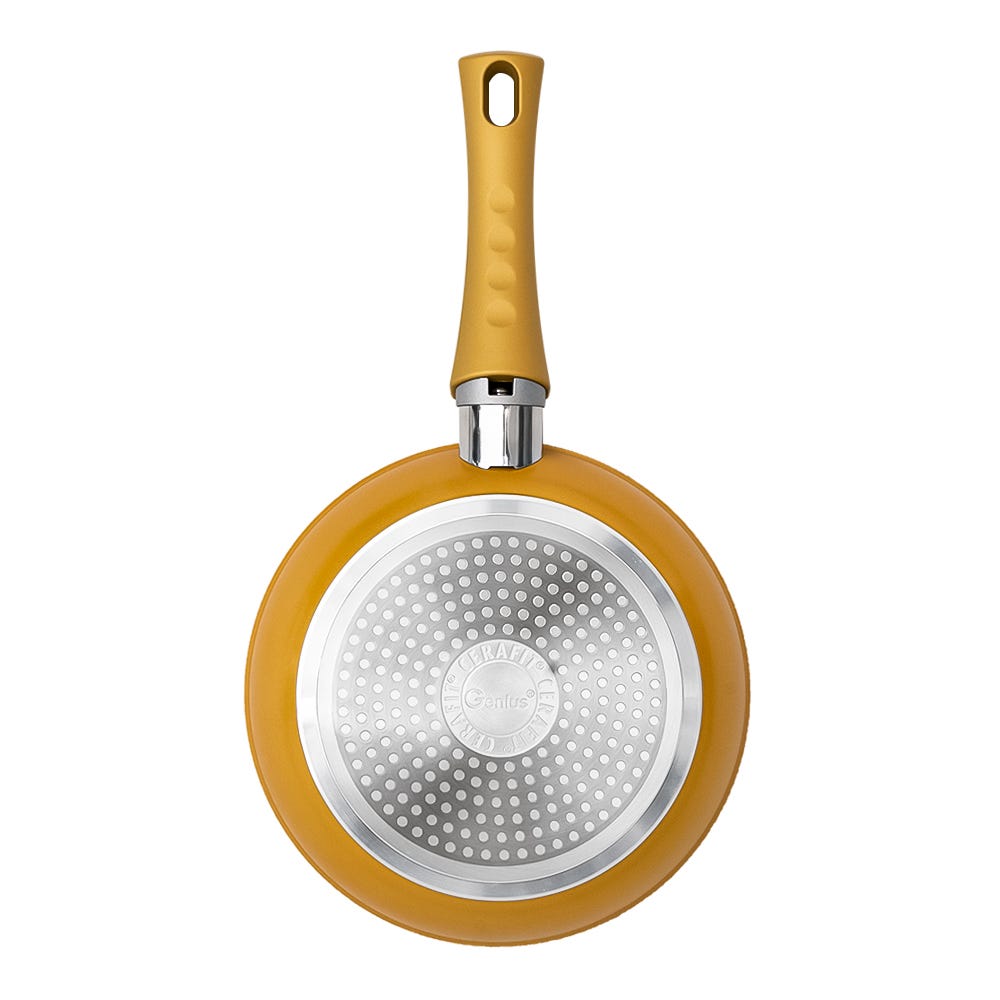 Sartén de cerámica 20 cm mango removible 3331357 Cerafit Gold