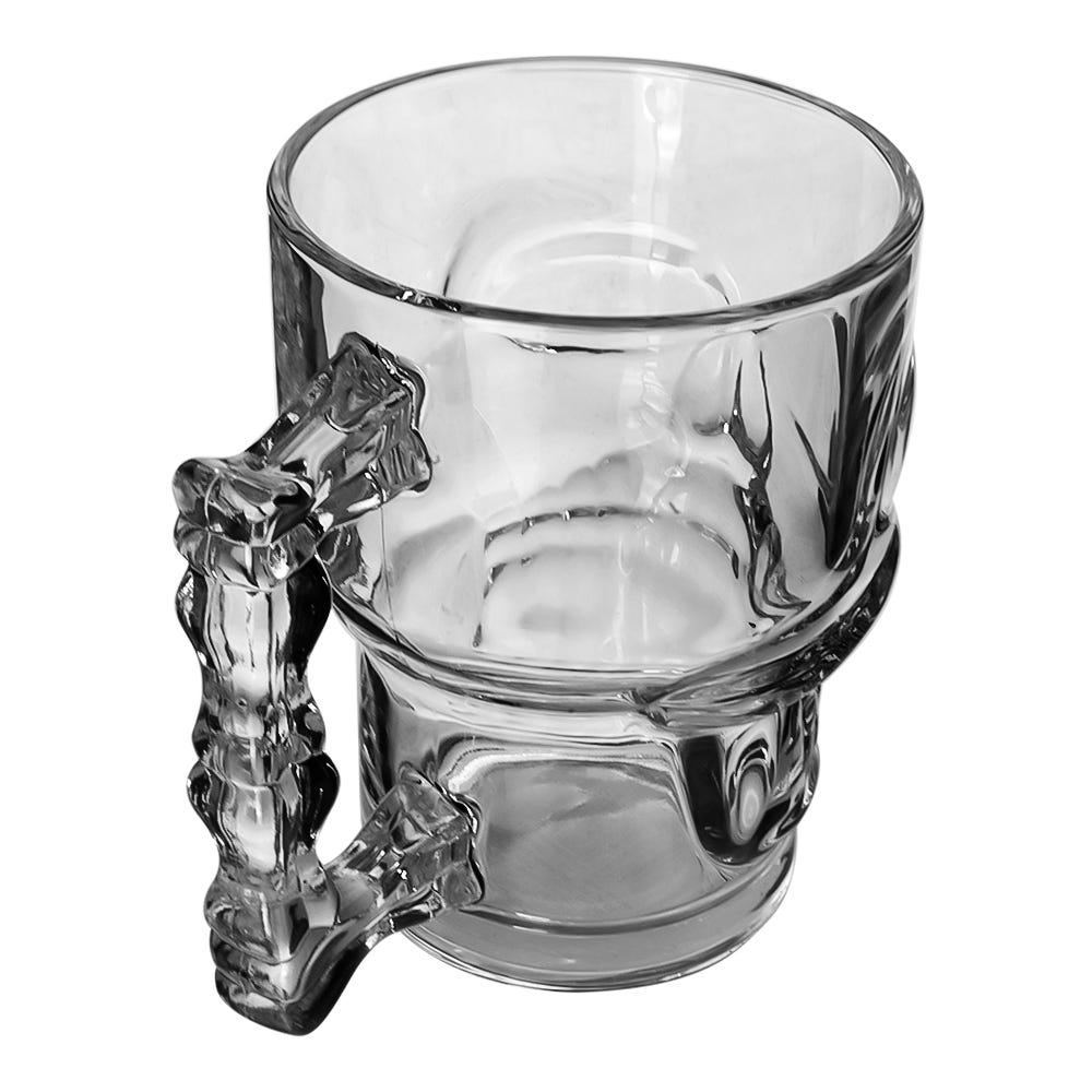 Tarro cervecero calavera 500 ml vidrio Vittori