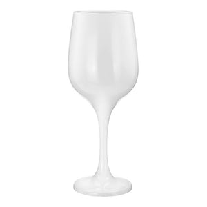 Copa de vidrio multiusos 400 ml blanco Fame 1594B Lav