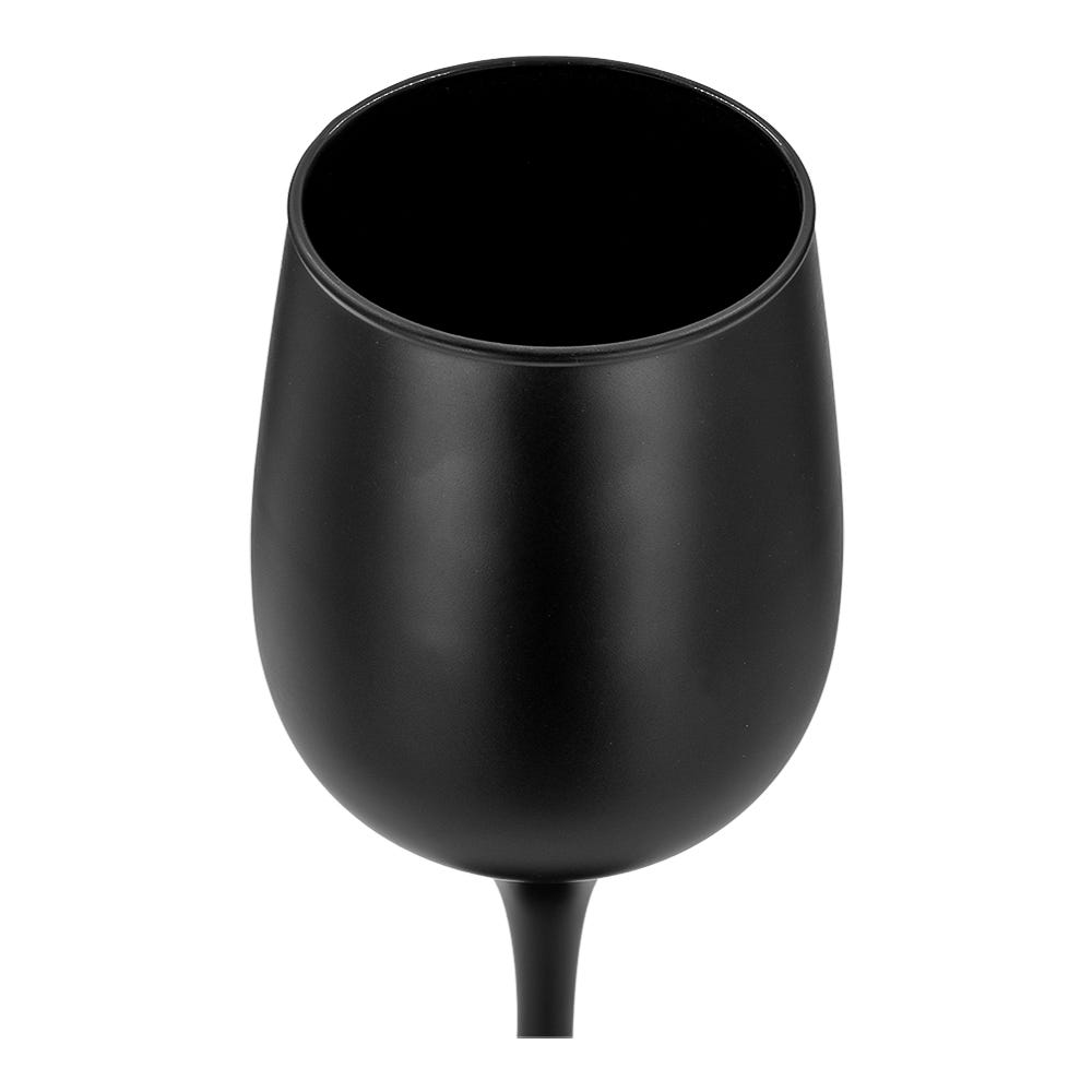 Copa de vidrio multiusos 400 ml negro mate Fame 1594D Lav
