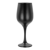 Copa de vidrio multiusos 400 ml negro mate Fame 1594D Lav
