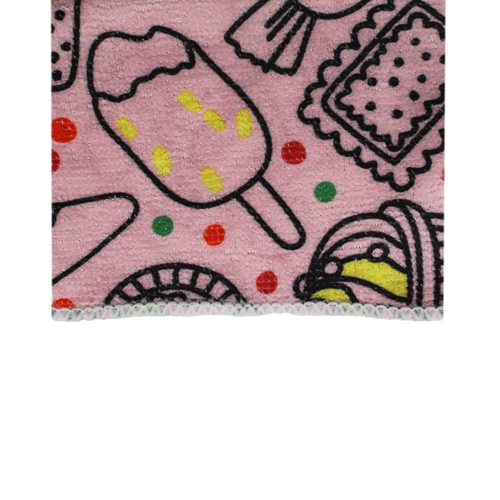 Paño de microfibra HUT multiusos caramelos rosa