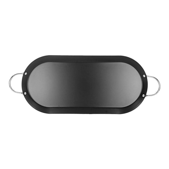 Comal Ovalado de acero al carbón con antiadherente 52 cm 042-701-044 Travessa