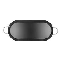 Comal Ovalado de acero al carbón con antiadherente 52 cm 042-701-044 Travessa