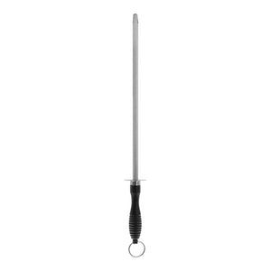 Afilador de acero inoxidable 10" con mango de plástico 020-001-049 Travessa