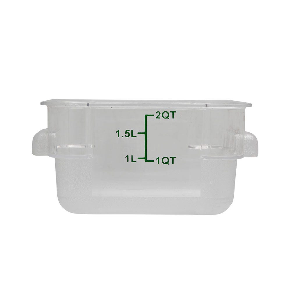 Contenedor de plástico cuadrado 1.8 L 059-003-001 Travessa