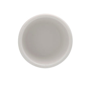 Ramekin de melamina blanca rayado 125 ml 004-009-127 Travessa