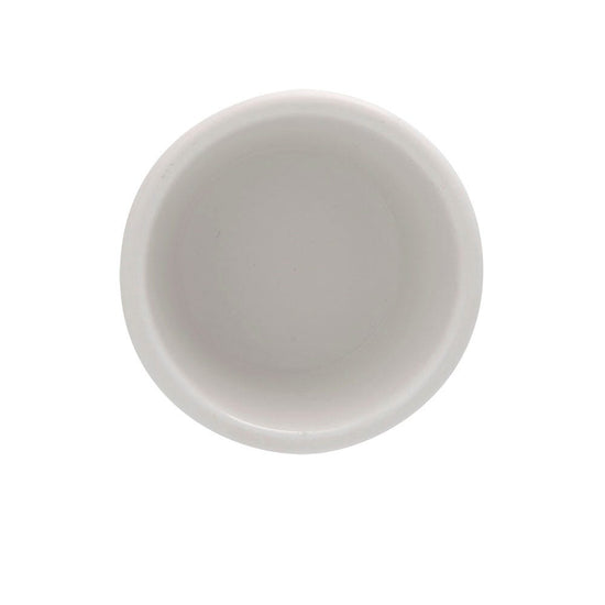 Ramekin de melamina blanca rayado 125 ml 004-009-127 Travessa