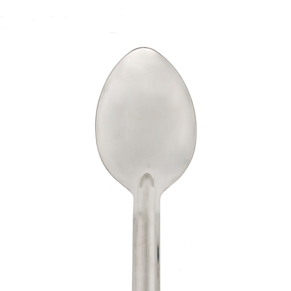 Cuchara de acero inoxidable lisa 155-001-038 Travessa