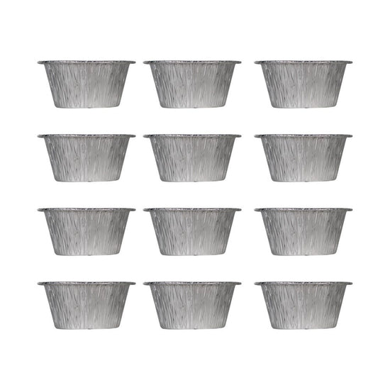 Juego de moldes de aluminio desechable 12 piezas 020-003-002 Travessa