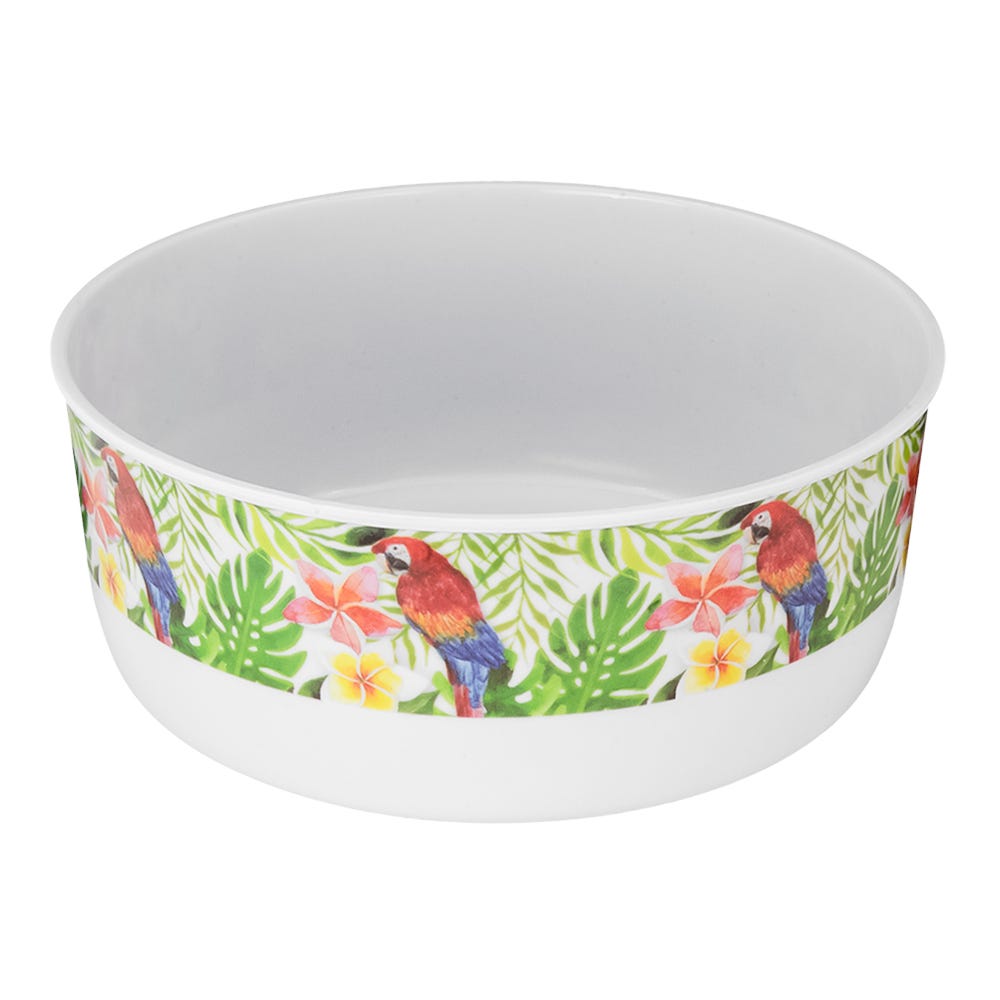 Juego mixing 5 piezas Guacamaya redondo melamina 003-078-001 Travessa