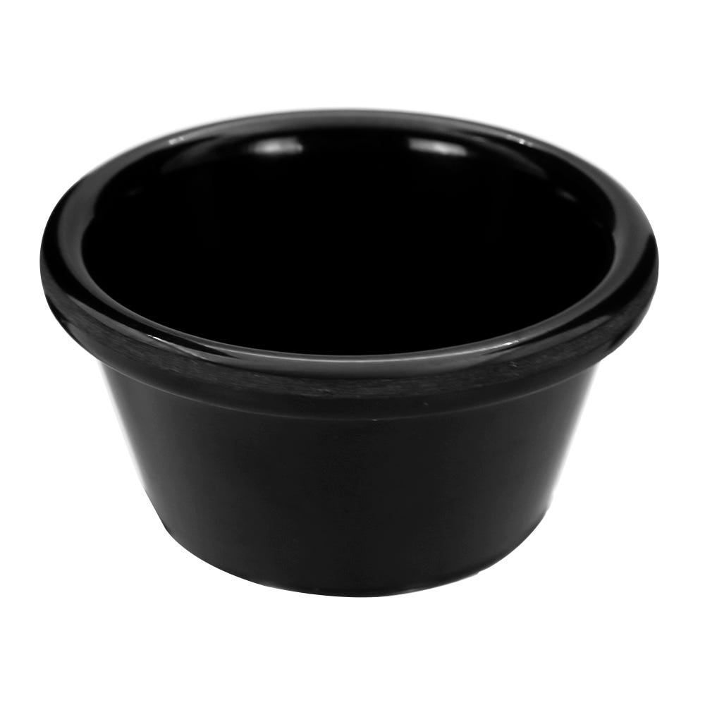 Ramekin melamina 90 ml negro 105-015-125 Travessa