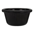 Ramekin melamina 90 ml negro rayado 105-015-126 Travessa
