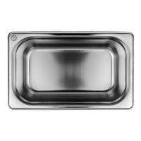 Inserto de acero inoxidable 2 litros NSF 058-101-032 Travessa