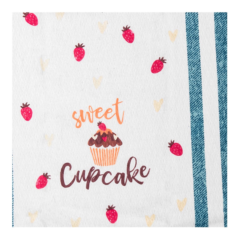 Secador premier de tela cupcake denim 40 x 60 cm AS00101416 Amborella