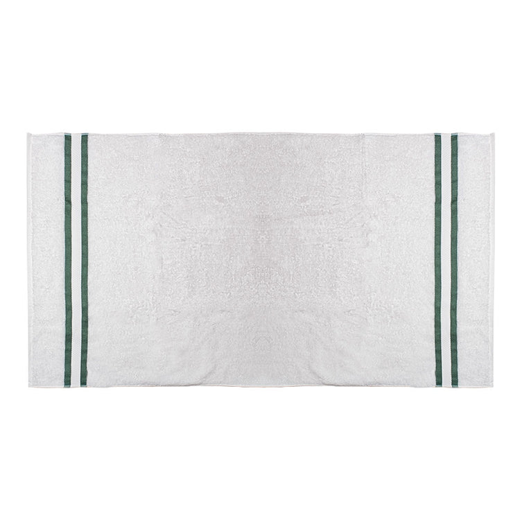 Toalla de baño 100% algodón 136.4 x 69.5 cm Bursa verde Harper & Eve