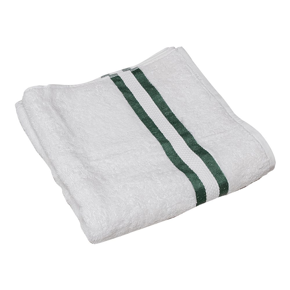 Paquete de 3 toallas de baño 100% algodón 70 x 137 cm Bursa verde