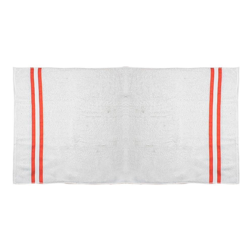 Paquete de 3 toallas de baño 100% algodón 70 x 137 cm Bursa naranja