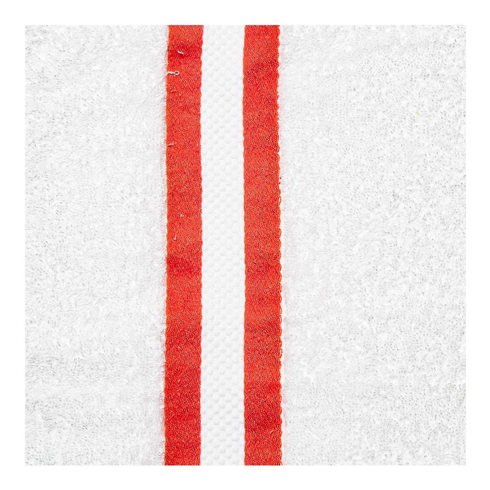 Paquete de 3 toallas de baño 100% algodón 70 x 137 cm Bursa naranja