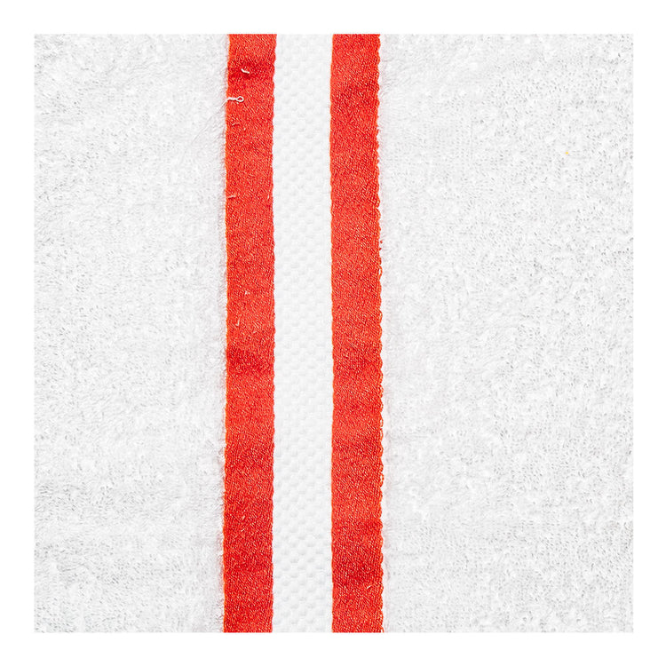 Toalla de baño 100% algodón 136.4 x 69.5 cm Bursa naranja Harper & Eve