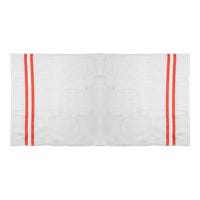 Paquete de 3 toallas de baño 100% algodón 70 x 137 cm Bursa naranja