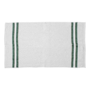 Paquete de 5 toallas para manos 100% algodón 42 x 70 cm Incaya verde