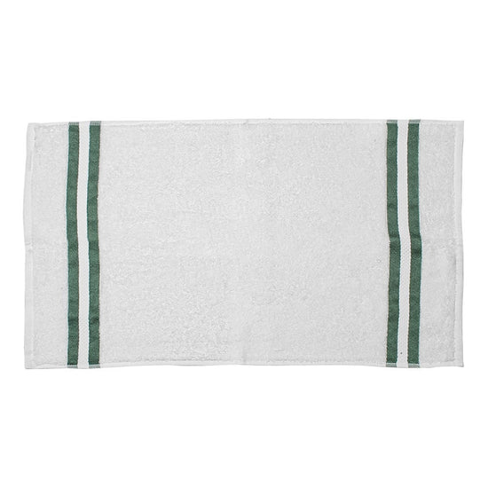 Paquete de 5 toallas para manos 100% algodón 42 x 70 cm Incaya verde