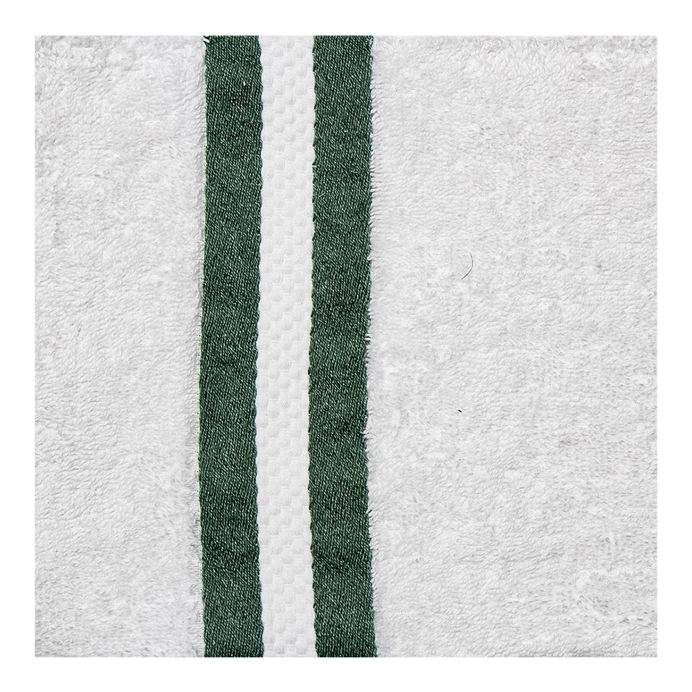 Paquete de 5 toallas para manos 100% algodón 42 x 70 cm Incaya verde