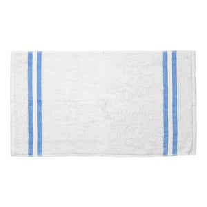 Paquete de 5 toallas para manos 100% algodón 42 x 72 cm Incaya azul