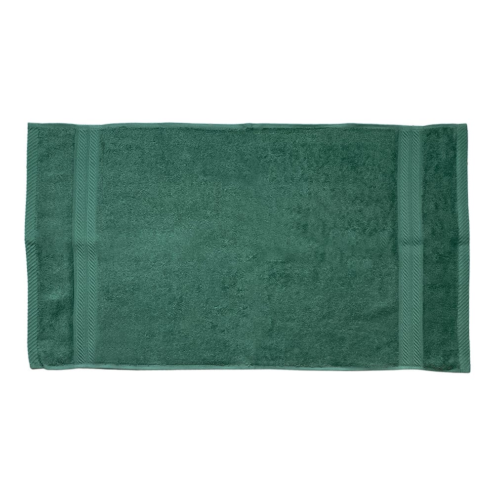 Paquete de 5 toallas para manos 100% algodón 42 x 74 cm Ulku verde