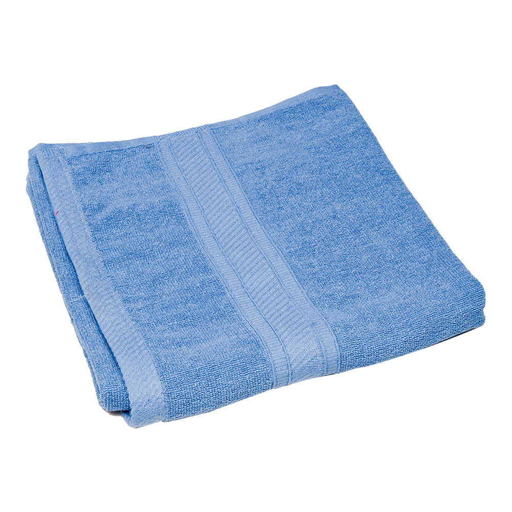 Toalla de baño 80% algodón 130 x 68 cm Koza azul cielo Harper & Eve