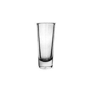 Vaso tequilero de vidrio doble 60 ml V388090 Glassia