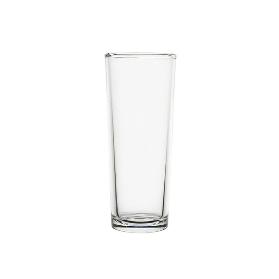 Caja con 24 piezas Vaso tubo de vidrio 300 ml Vasik