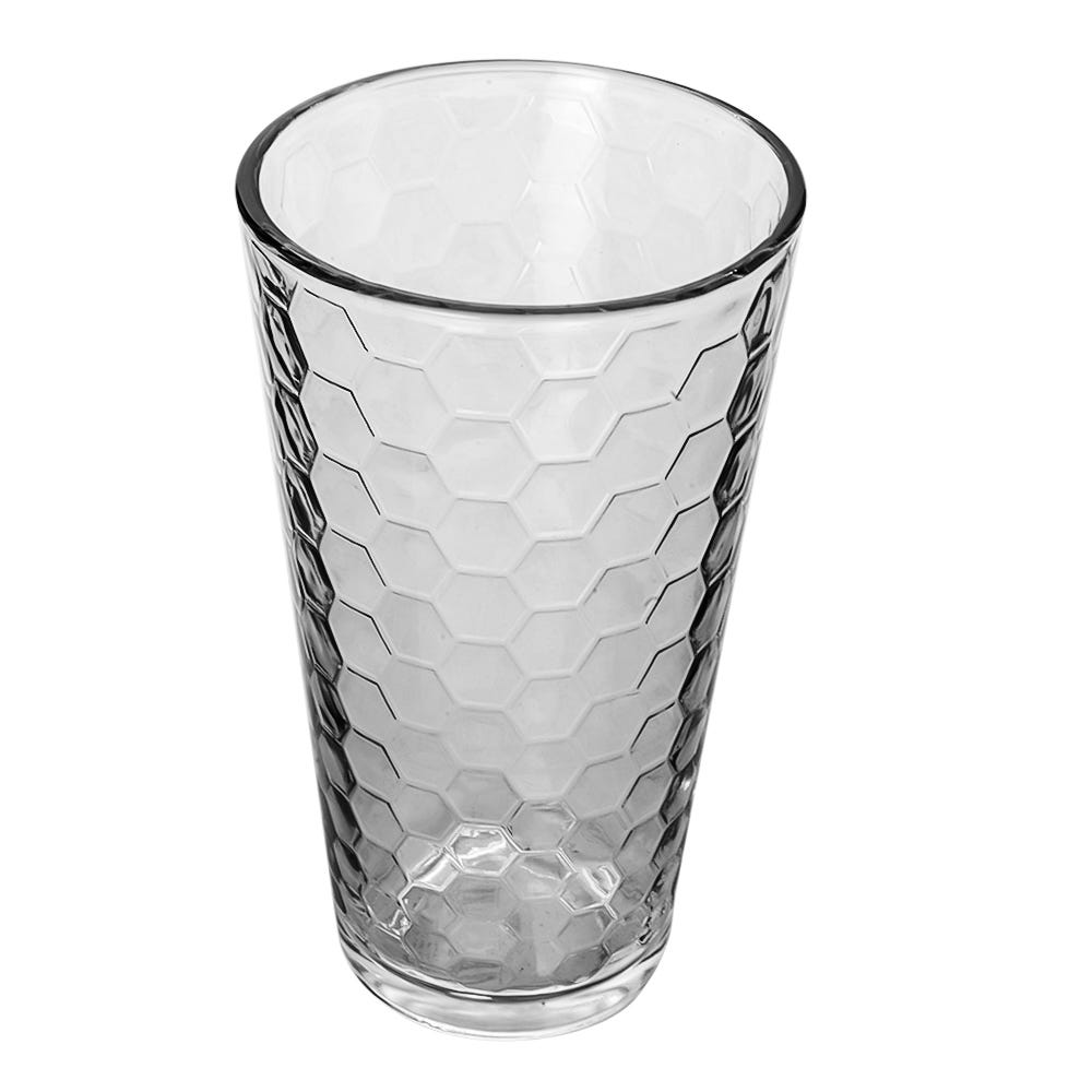 Vaso de vidrio refresco Honeycomb 450 ml V240790 Vicrila