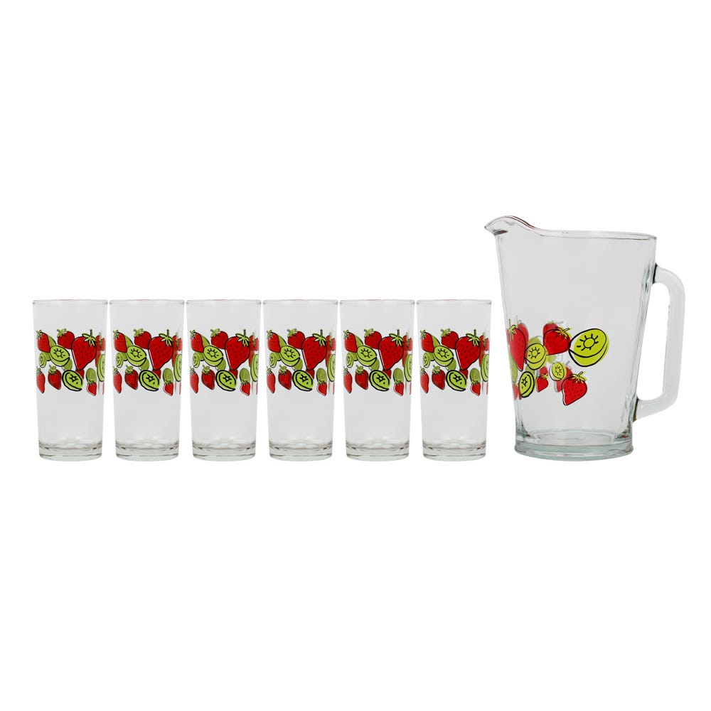 Juego de agua Fresa-Kiwi Soave 7 Piezas