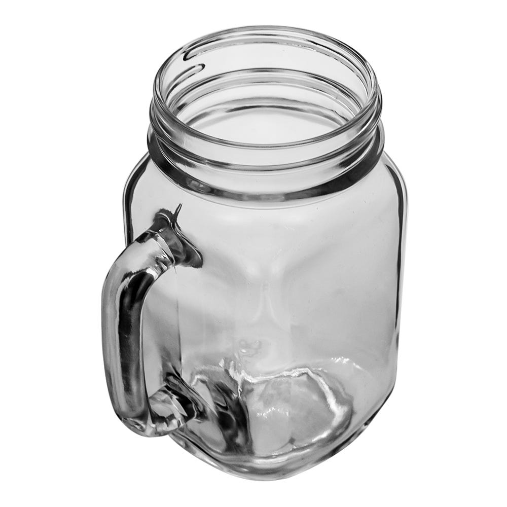 Tarro drinking vidrio 420 ml V338390 Glassia
