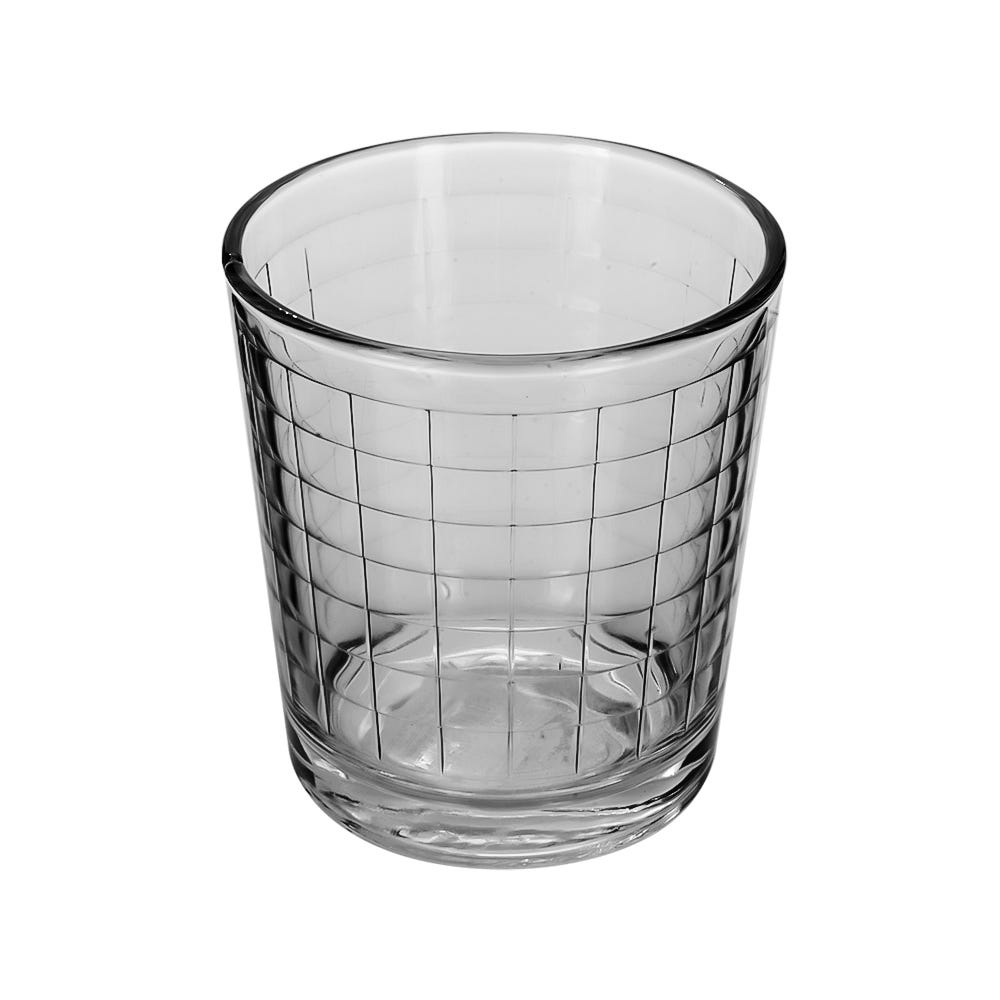 Vaso de vidrio 380 ml Dof Windows V465590 Glassia