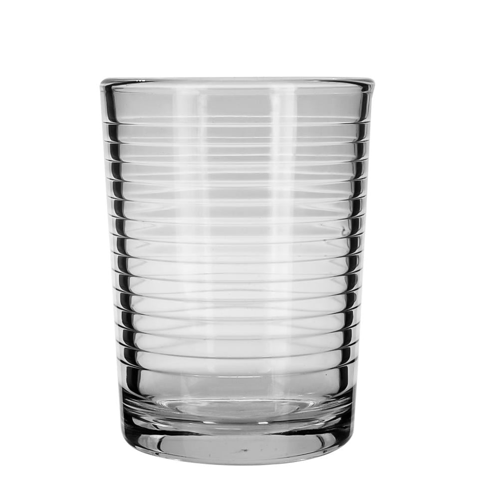 Vaso de vidrio 250 ml cafetero Portofino V357390 Glassia