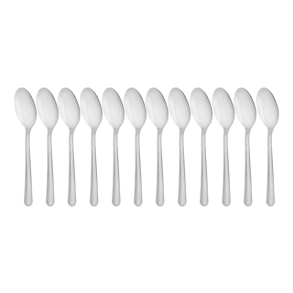 Set de cucharas de mesa de acero inoxidable puntos 12 piezas Y425-CAP12 Yajad Hogar