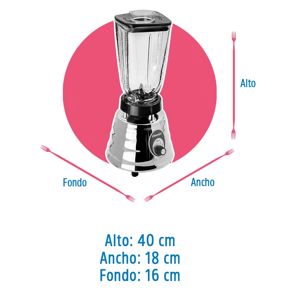 Licuadora clásica grande 2 velocidades M465-15 Oster