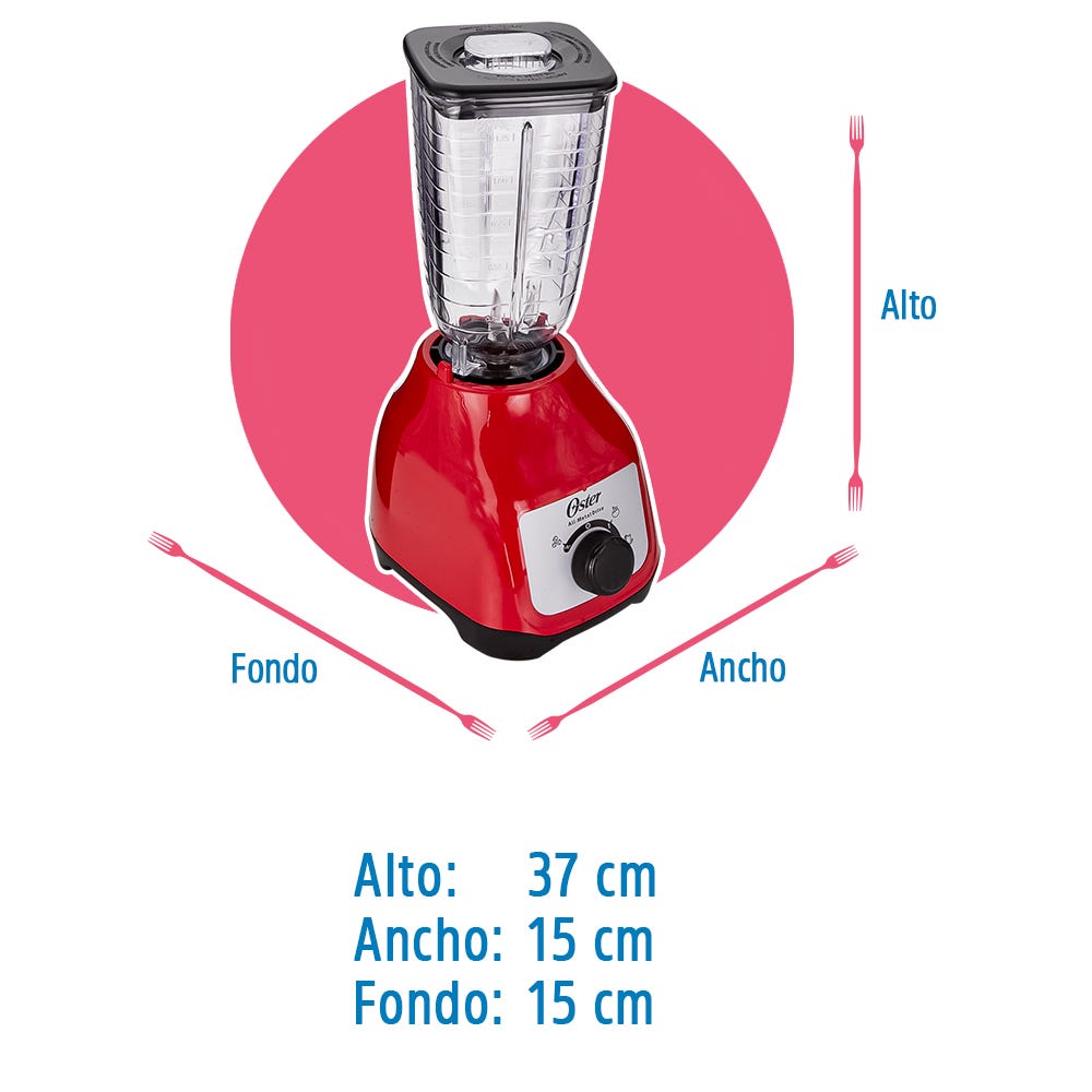 Licuadora con perilla Soho Lite Oster