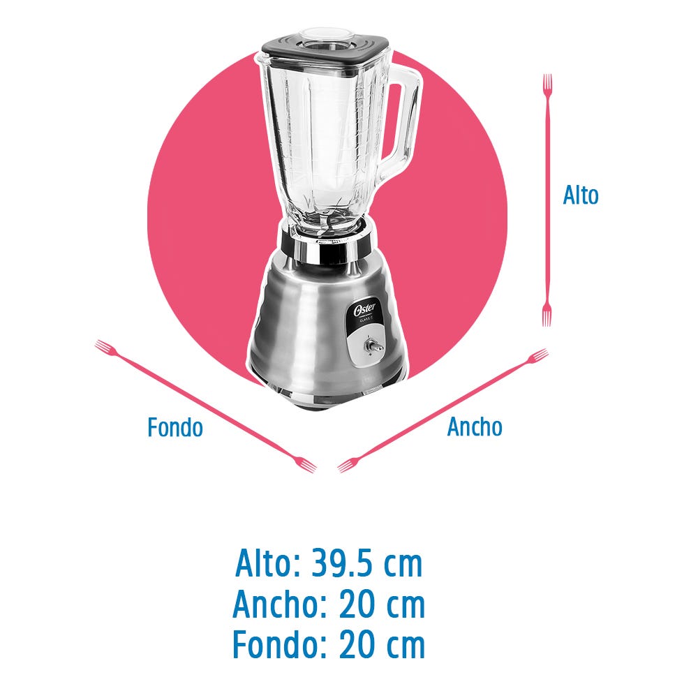 Licuadora 1 Velocidad Clásica 2114112 Oster