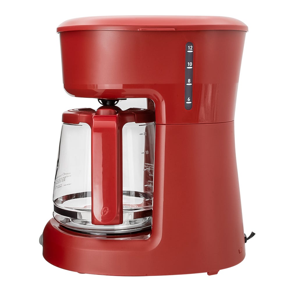 Cafetera análoga 12 tazas roja BVSTDCS12R-013 Oster