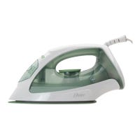 Plancha de vapor serie 3800 verde GCSTBS3803-013 Oster