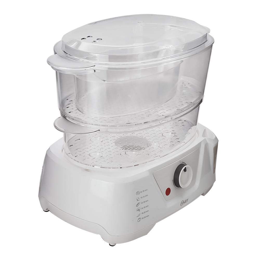 Vaporera de alimentos análoga blanca CKSTST7711-013 Oster